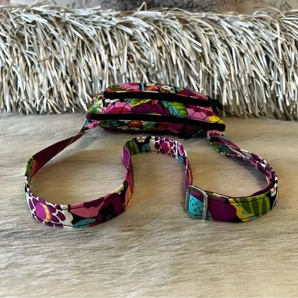 Vera Bradley Va-Va Bloom Little Hipster Crossbody Bag - Picture 9 of 14